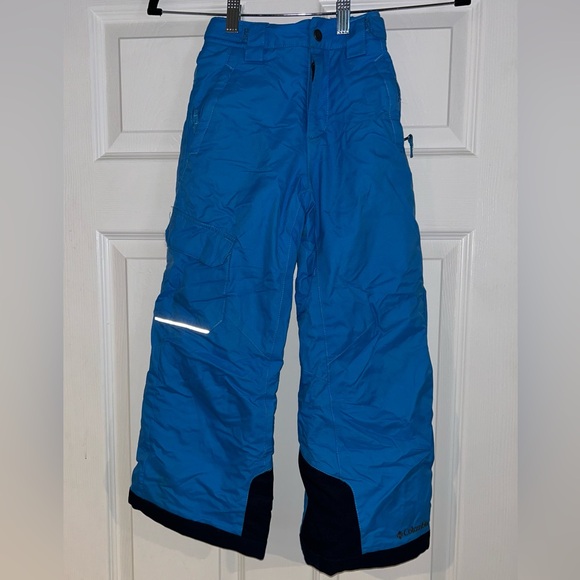Columbia Kids' Bright Blue Snow Pants boy size XS - Picture 1 of 4